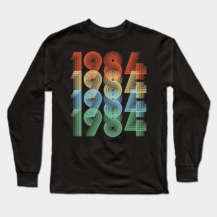 Retro 1984 Birthday Long Sleeve T-Shirt